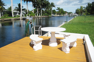 The Boatdock with sitting space/sun deck