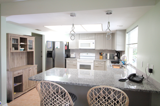 The kitchen of our home