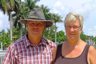 Ihre Gastgeber Petra und Michael Krupski