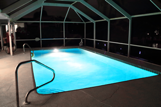 Pool at nigh