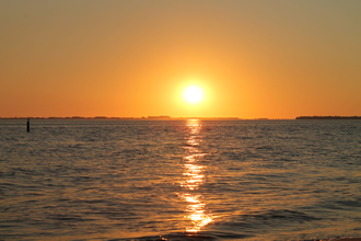 Sunset on the Caloosahatchee River